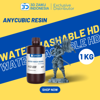 NEW Anycubic Water Washable 2.0 Resin HD Grey High Detail 405NM 3D Printer